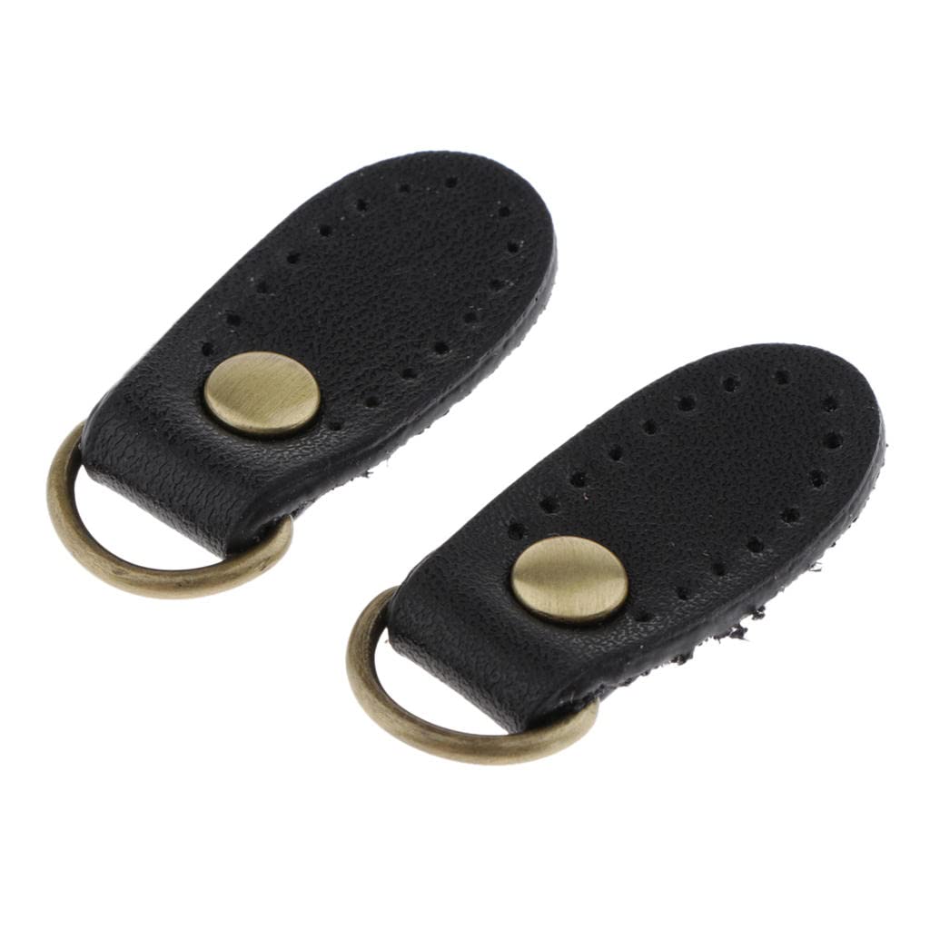 XXHNBF Zipper for Bags, Ziper Puller,Zip Fixer, Slider,Zipper Repair Kit, Leather Tags Pull Replacement Heads Pendant