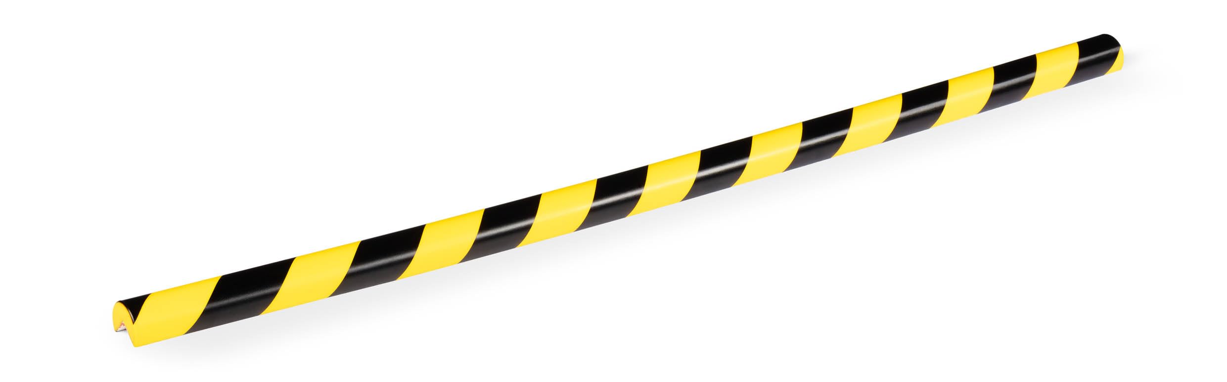 Durable profili paracolpi angolari C25R, adesivi, 1 m, conf. 5 pezzi, giallo/nero, 1100130