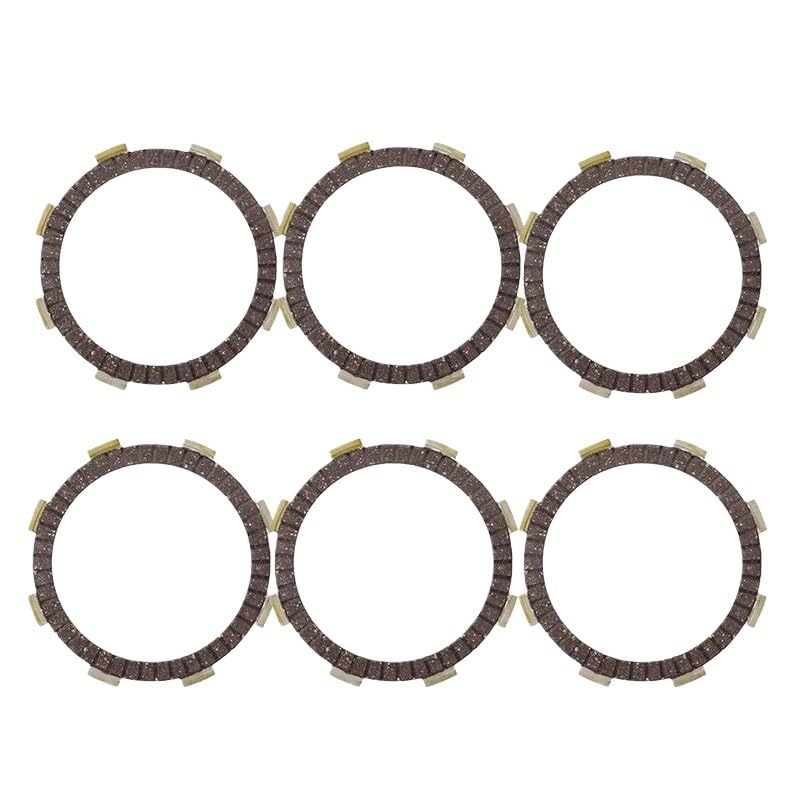 Disque d'embrayage moto (lot de 6) pour CBR250 MC17 MC19 NC14 MC22