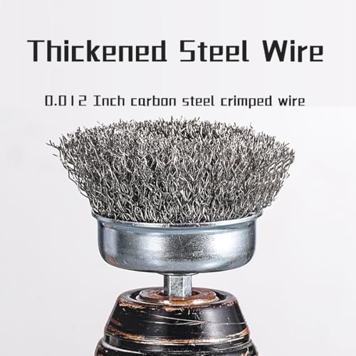 Beqell 6PCS Wire Wheel Brush Cup Set thumb #6