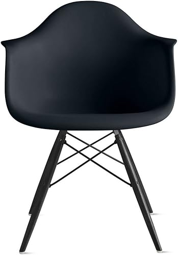2x HogarSillón eames estiloPatas de maderaSilla de comedor de alta calidad LoungeBrazo brazos Armadas silla sillas sillones asiento tacos de madera disponible en Yaxa Costa Rica