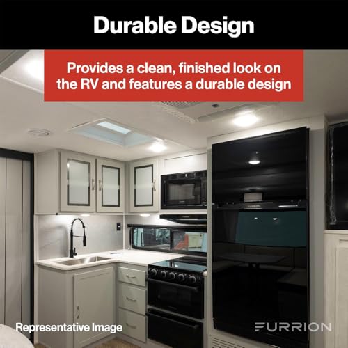 Image of Furrion 18.1 inch x 16.1 inch Black Retrofit Door for Tankless RV Water Heating System FWH41EA-BL-AM