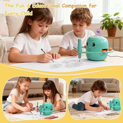 45% Off Voice Interactive Drawing Robot for Kids Ages 3-8 - Image 4