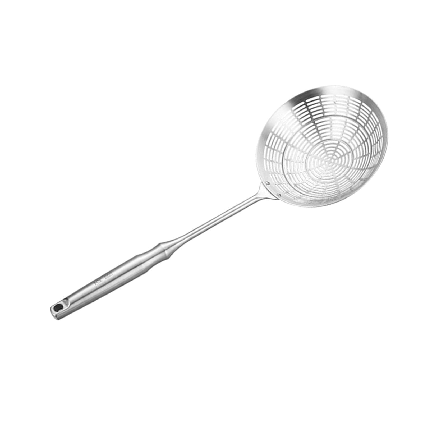 JDNH Sturdy 304 Nonrust Steel Kitchen Strainer Cooking Skimmers Tool Ideal for Filtering Oil Noodles and Vegetables Kitchen Skimmer
