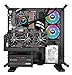 Thermaltake Floe DX 240mm, Dual Ring LED, 16.8 Million Color Software Enabled (TT RGB Plus/Alexa/Razer Chroma), AMD (AM5/AM4)/Intel (LGA 2066/1200), AIO CPU Liquid Cooler CL-W255-PL12SW-B