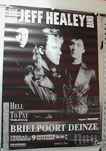Affiche Jeff Healey Band 68X98cm poster grand format habillage mur vide