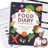 Food Diary, Symptom Tracker Journal & Food Diary Journal –for Track Meals, Sleep, Bowel Movements & Body Reactions,Gut Health,IBS,Low FODMAP,Allergies, Intolerance, Crohn’s/IBD | A4 Size