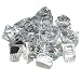 Midwest Hearth Diamond White Reflective Fire Pit Glass 1/2-Inch (10-Pound Jar)