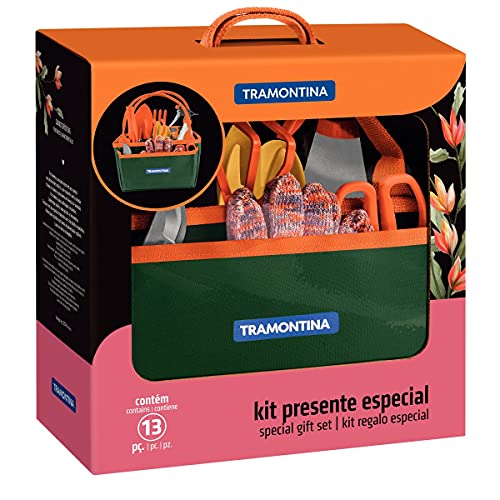 Kit Para Jardinagem Tramontina Com Bolsa De Lona 13 Peças
