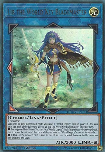 Lib The World Key Blademaster - DUOV-EN023 - Ultra Rare