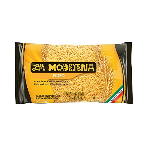 La Moderna Fideo Pasta, Noodles, Durum Wheat, Protein, Fiber, Vitamins, 7 Oz #TOP23