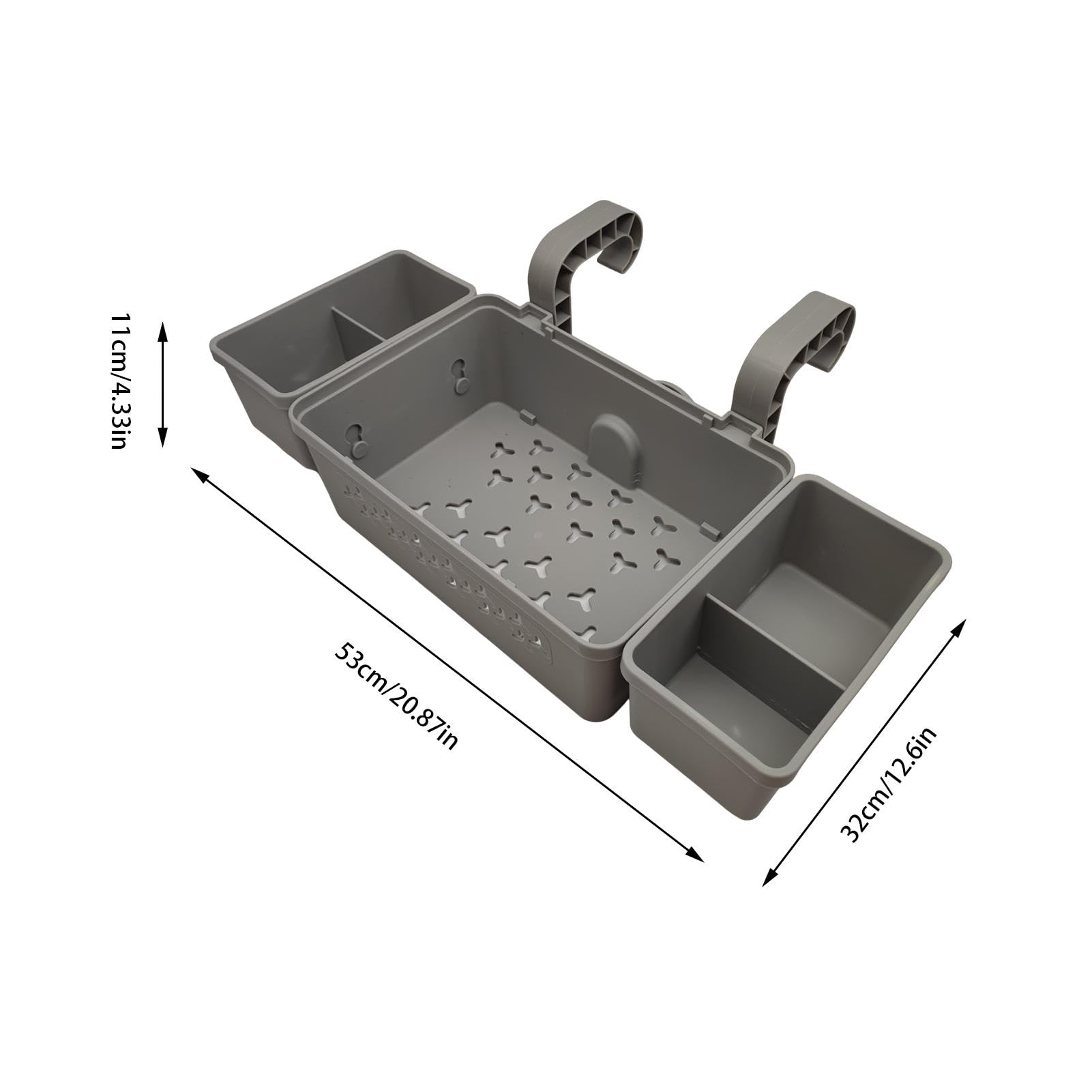 Cestino a bordo piscina, Cestino portaoggetti a bordo piscina | Organizer per riporre oggetti da appendere alla piscina - Cestino portaoggetti a bordo piscina, portaoggetti a lato della