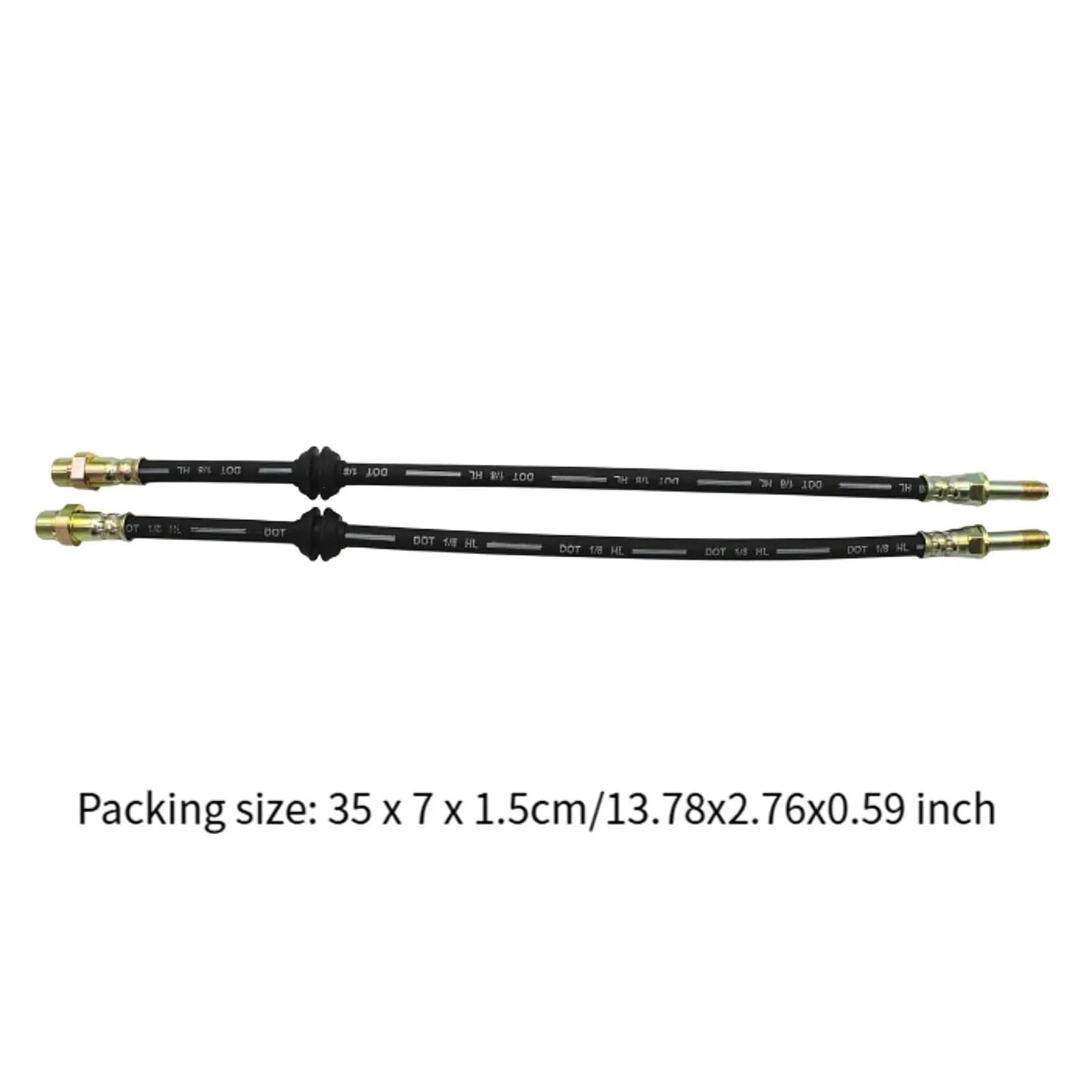 Für 323ci E46 2000 330i E46 2001-2005 323i E46 2000 328IS E46 1999 2 Stück Vorderradbremsschläuche Set 34 32 1 165 587 Bremsleitung