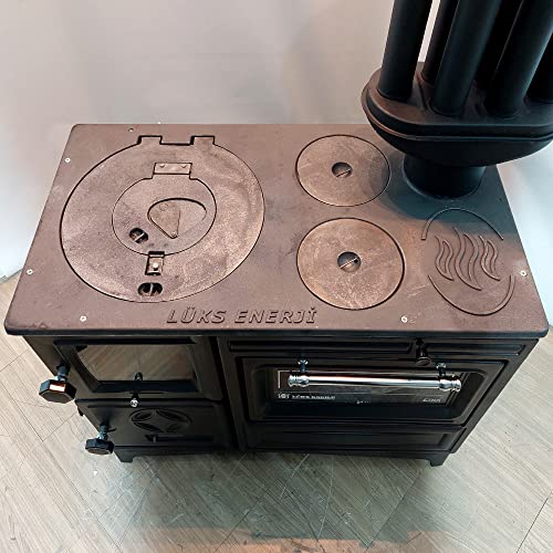 Cast Iron Stove With Oven | Cast Iron Fireplace | Baking Stove Cooker Stove Warming Stove | Tiny House Stove Cabin Stove (Cast Iron Cooker Stove) #TOP4