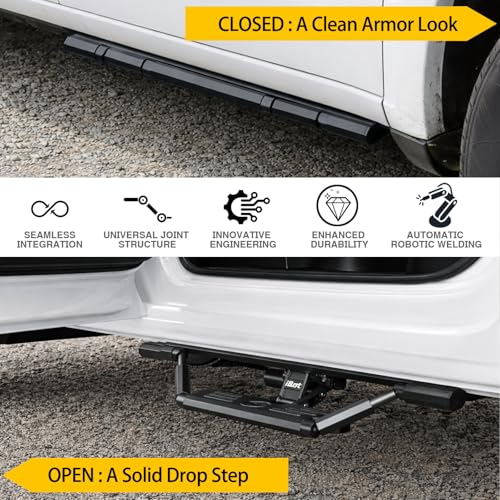 Estribos eléctricos retráctiles para Ford F250/350 1999-2016 miniatura 3