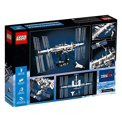Ideas International Space Station 21321 Building Kit, Adult Set for Display, Makes a Great Birthday Present, New - Lego - Immagine 3