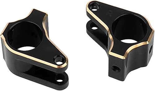 Miniatura 4 de Soporte de enlace de eje trasero de latón negro para Axial SCX10 PRO 110 RC Crawler pieza de actualización de coche, 2 piezas (montaje de enlace
