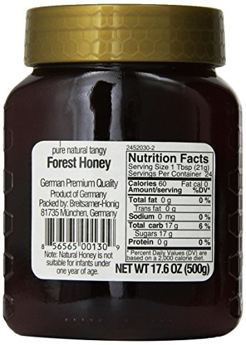 Breitsamer Honig Tangy Forest Honey, 17.6 oz pack de 6 miniatura 2