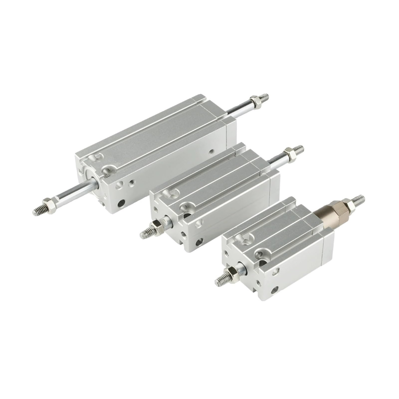Vérin pneumatique CDUW20 compact pour optimiser l'espace machine