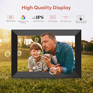 Frameo101inchwifidigitalpictureframe1280x800hdipstouchscreenphotoframeelectronic32gbmemoryautorotatewallmountablesharephotosvideosinstantlyviaframeoappfromanywhere Urban Country Home Decor Frameo 101 inch wifi digital picture frame 1280×800 hd ips touch screen photo frame electronic 32gb memory auto rotate wall mountable share photosvideos instantly via frameo app from anywhere urban country home decor