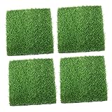 Tapis d'herbe : le tapis d'herbe peut être facilement coupé dans n'importe quelle forme ou taille, selon vos différents besoins de décoration, gazon artificiel