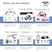 YISSVIC Ultrasonic Cleaner 600ML Ultrasonic Jewelry Cleaner Portable Ultrasonic Cleaning Machine with Digital Timer for Jewelry, Sunglasses, Watches, Dentures, Rings, Coins