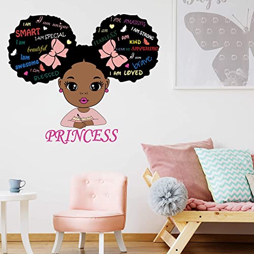 Vinilo decorativo con frase inspiradora Black Girl Magic miniatura 4