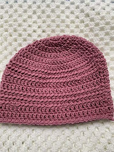 womens pink beanie hat