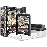 Doc Baileys Re-Dye Kit for Black Leather Upholstered Furniture- Recolor & Restore Aged, Faded, Cracked, & Scuffed Leather or Vinyl at Home or Office- for Living Room, Man Cave, Chair Cushions