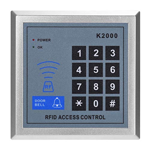 Preisvergleich Produktbild perfk Digital Keyless Elektronisches Türschloss, Password / Card Entry 500 Benutzer
