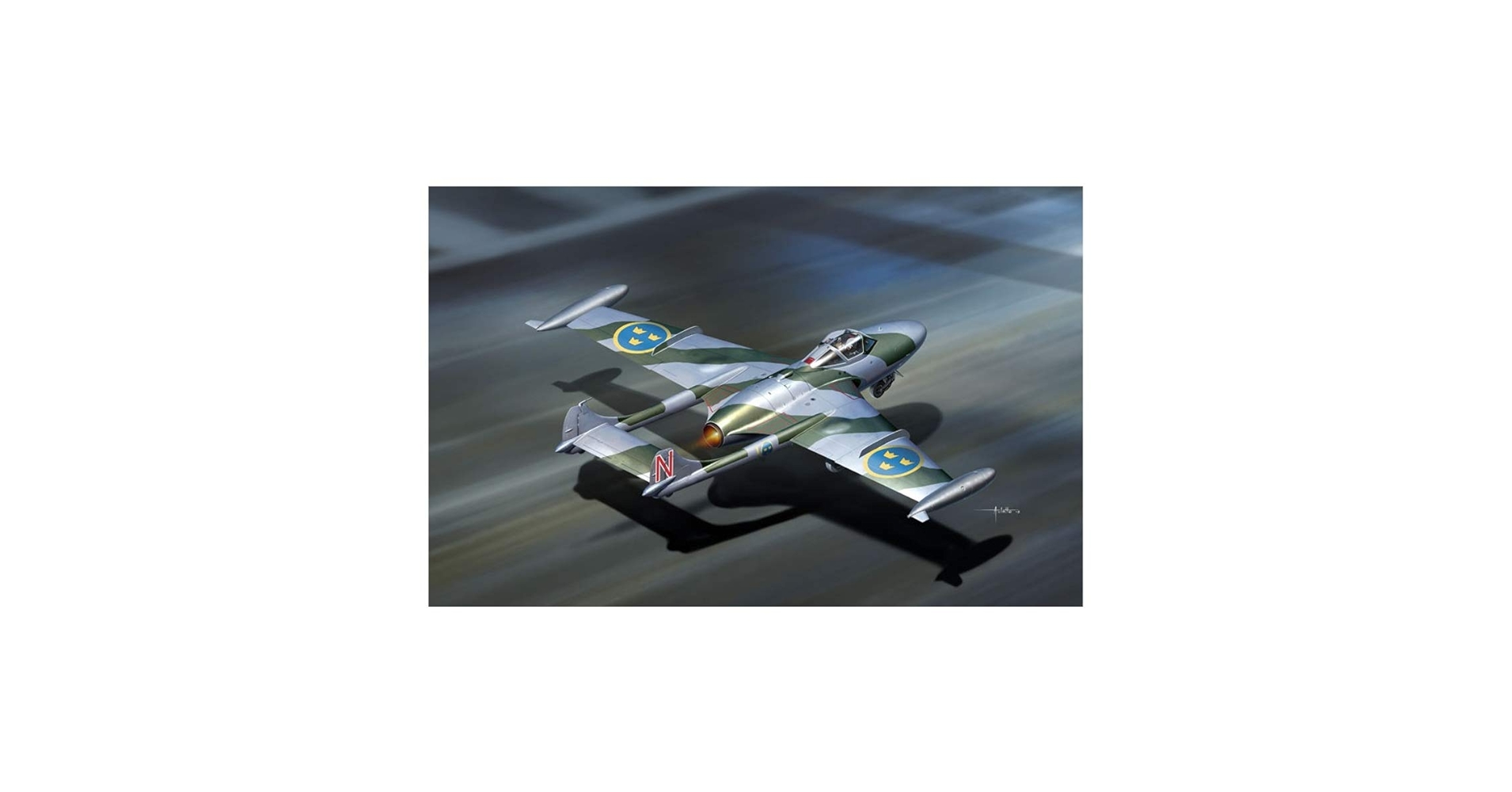 サイバーホビー 1/72 デ・ハビラント DH-112 ベノム NF-3 rdzdsi3 51al2Gyku3L._AC_UL210_SR210,