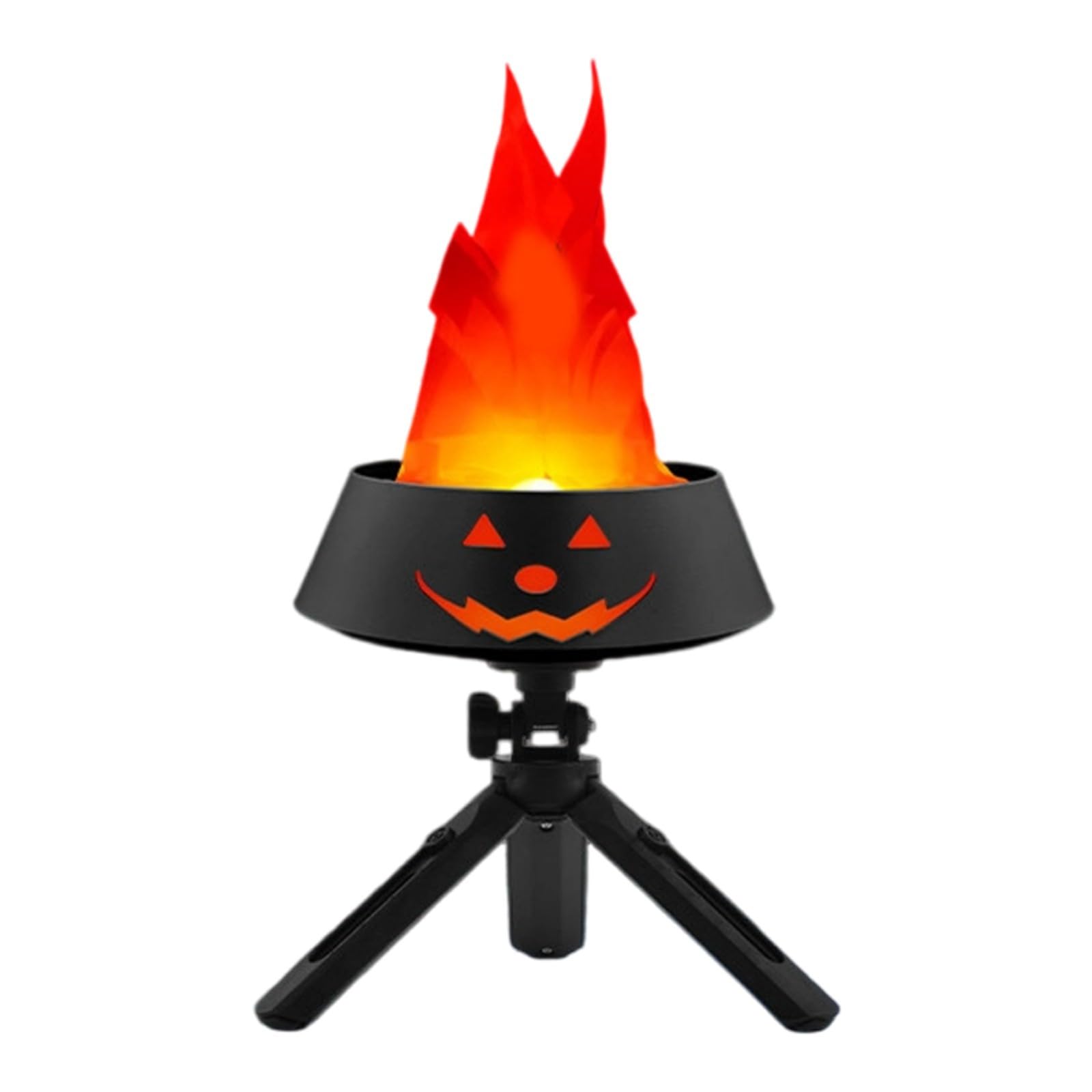 APGLSXY LED Pumpkin Light Realistic Flickering Flame LED Lamp Desktop Ornaments Party Lighting for Home Garden Halloween Realistic Flickering Table Centerpiece