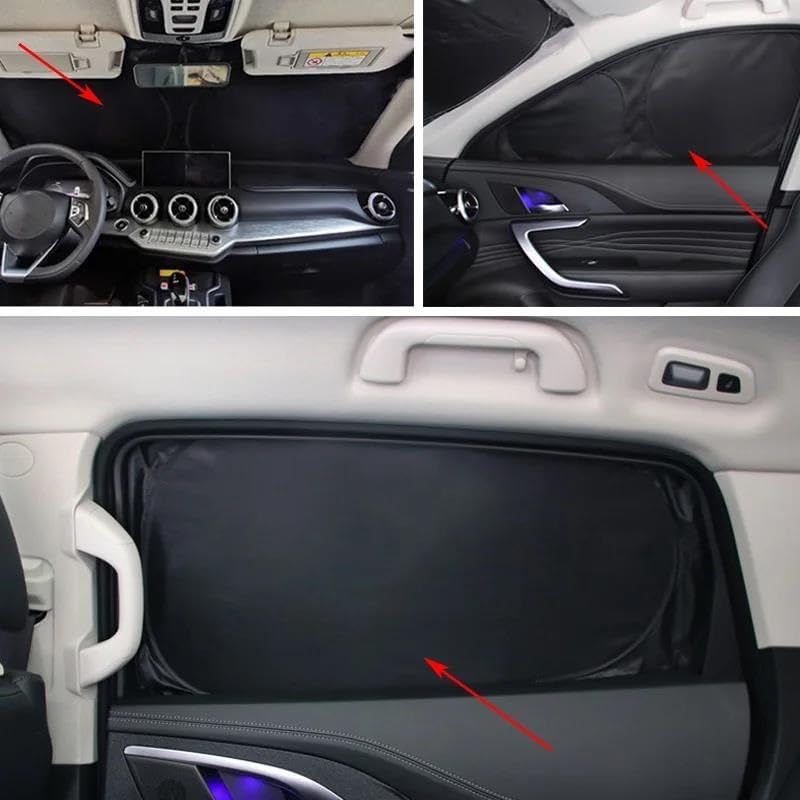 車用サンシェード ため スズキ ため グランドビターラ JT 2006-2015 用 マグネット式カーサンシェードシールド フロント