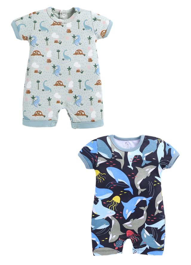 Image of Baby GO Boys Rompers