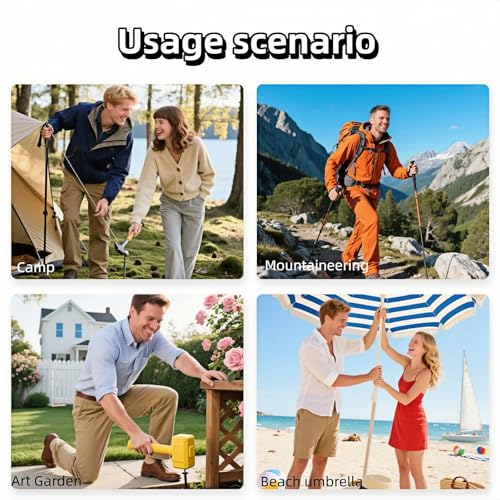 Ultralight PE Camping Hammer