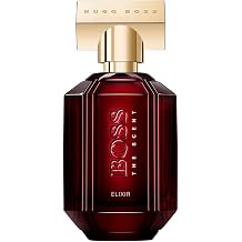 BOSS The Scent Elixir for Her - Ambery Fragrance with Notes of Pink Peppercorn, Atropa Belladonna Flower and Amber Accord - High Longevity