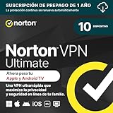 Norton VPN Ultimate 2026 │ 10 Dispositivos │ 1 Año con renovación automática │ Descarga digital