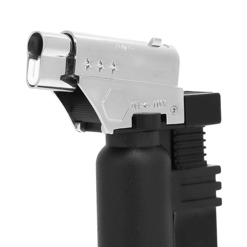 Torcia del Bruciatore a Gas, Torcia Butano a Fiamma a Temperatura 1300 ℃ / 2500 ℉, Cannello Cucina Regolabile, Strumento di Saldatura per Attrezzature di Laboratorio, Elettronico e Metallo