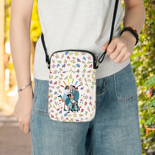 LEVLO Hi Leaves Crossbody Bag Nick & Charlie Fans Gift LGBT Shoulder Bag Nick & Charlie TV Series Merchandise4