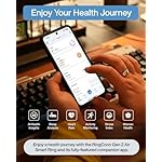 RingConn Gen 2 Air, Ultra-Thin AI Smart Ring, 10-Day Battery Life, Fitness/Sleep/Stress/HR Tracker for Women&Men, No App Fee for Standard Features, iOS & Android Compatible (Size 9, Dune Gold) - Image 3