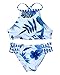 MOOSKINI Womens Push up Padded Bikini Floral Printing Bottom Swimsuit 2 Piece (FBA Optional) (S(US Size 2-4), B822)