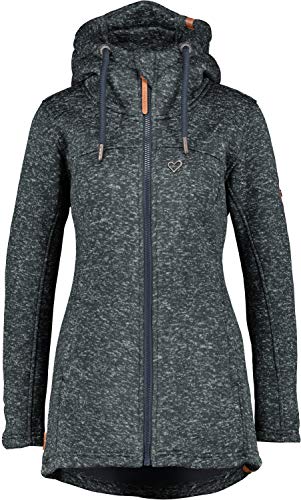 Alife and Kickin CharlotteAK F - Chaqueta de forro polar, Mujer, color marine, tamaño S