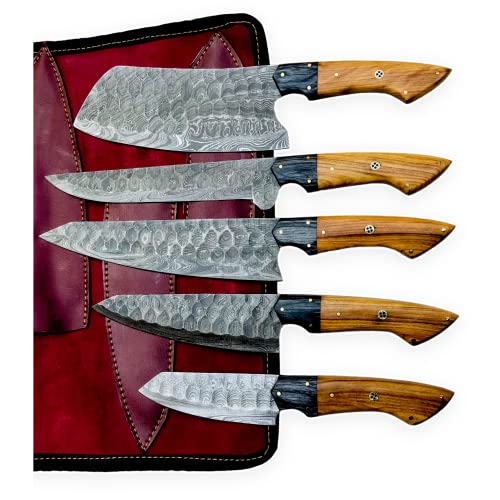 MDM 5-Piece Damascus Kitchen Set