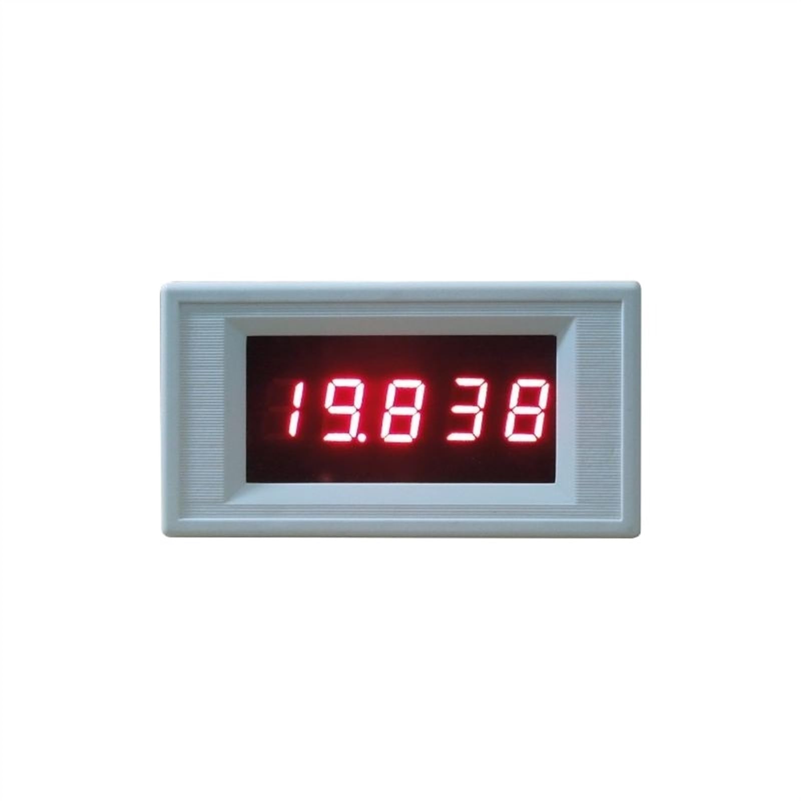 Woltomierz cyfrowy DC 20 V LED Cyfrowy woltomierz DC Panel Tester napięcia do DC 5V 12V 24V Auto Motocykl Tester napięcia panelu miernik (kolor: niebieski, rozmiar: zasilanie DC5V)