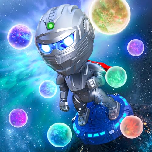 Astronauta Star Galaxy Projector Light - Mech Space Galaxy Projector for Bedroom, Robot Kids Night Light Lamp with Remote, Star Projector Night Light Room Décor Aesthetic, Gifts for Kids Adults