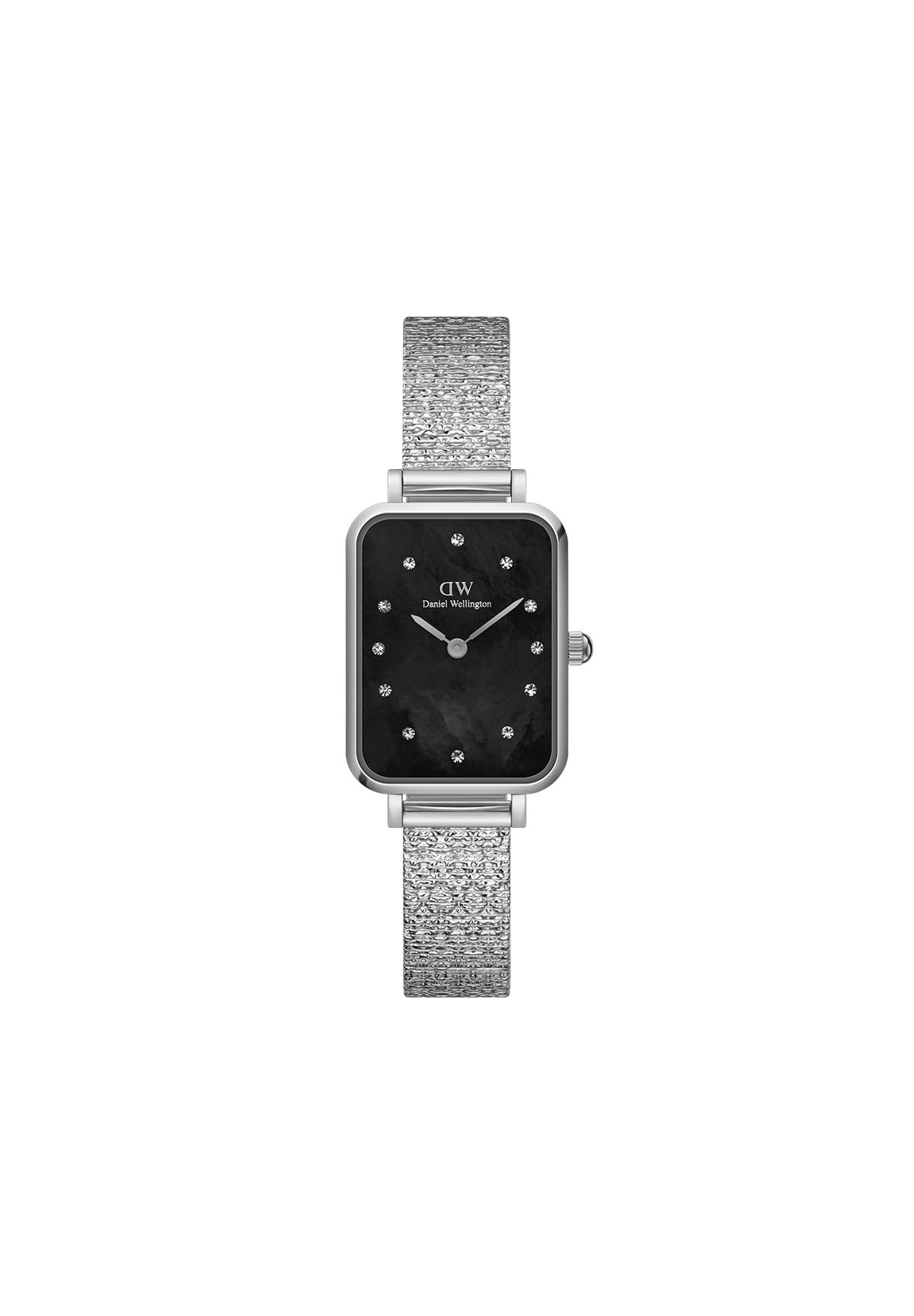 Daniel Wellington Stainless Steel Quadro Lumine Pressed Piano 20X26Mm Black Mop Dial Womens Silver Analog Watch (B0BFVDDD93) Amazon Price History, Amazon Price Tracker