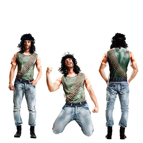 Yijja Fast Fun - Warrior, camiseta de manga corta para adultos, talla M (Charm Kingdom YJ00028)