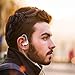 SafeSleeve EMF Protection Anti Radiation Free Air Tube Headphones: Reduces EMF Radiation 5G, Aluminum Metal Earbuds with Microphone & Volume Control, for All Devices (White)