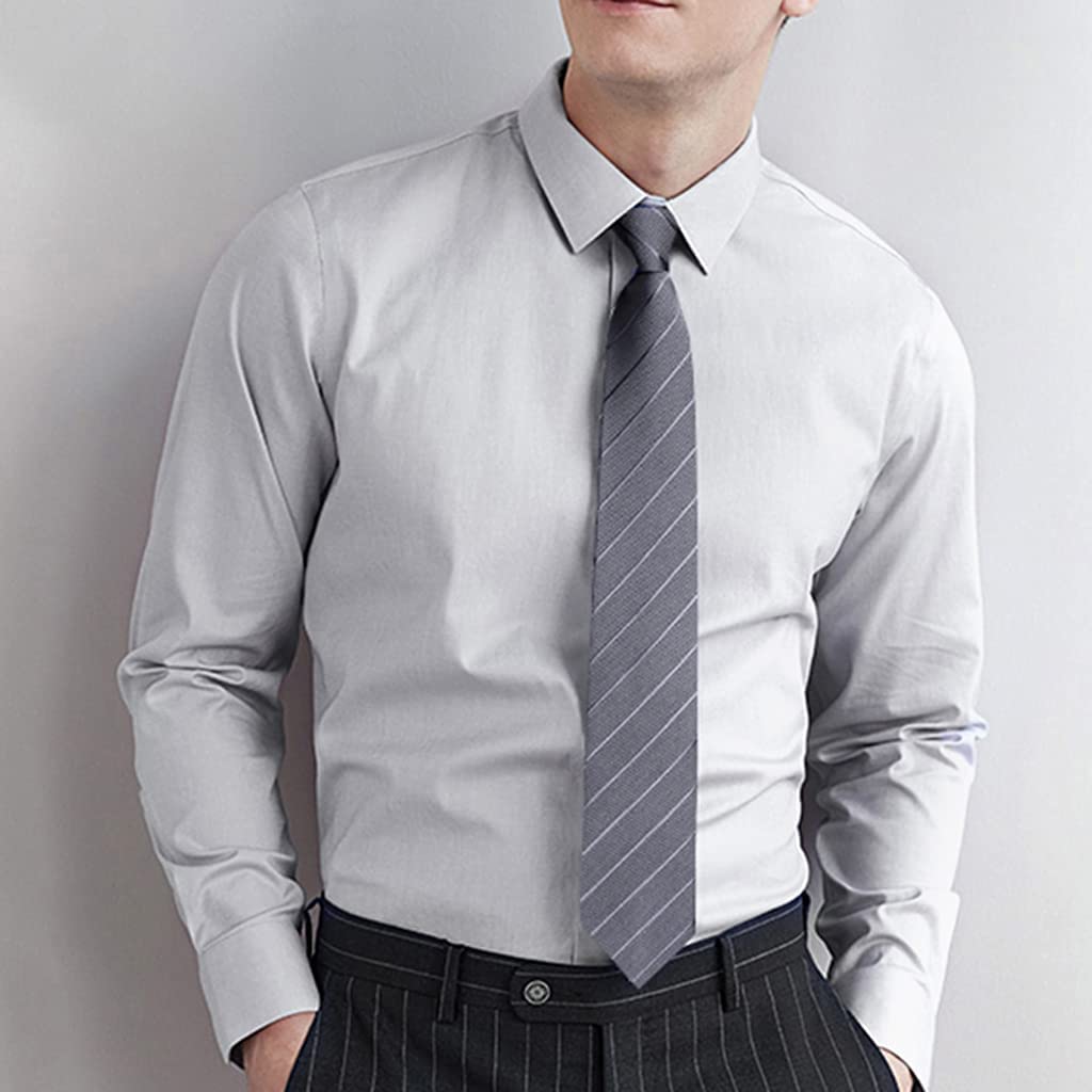 Krawatten, Herren Krawatten Zarte Streifen Krawatte Vintage Mode Handgemachte Polyester Luxus Casual Hochzeit