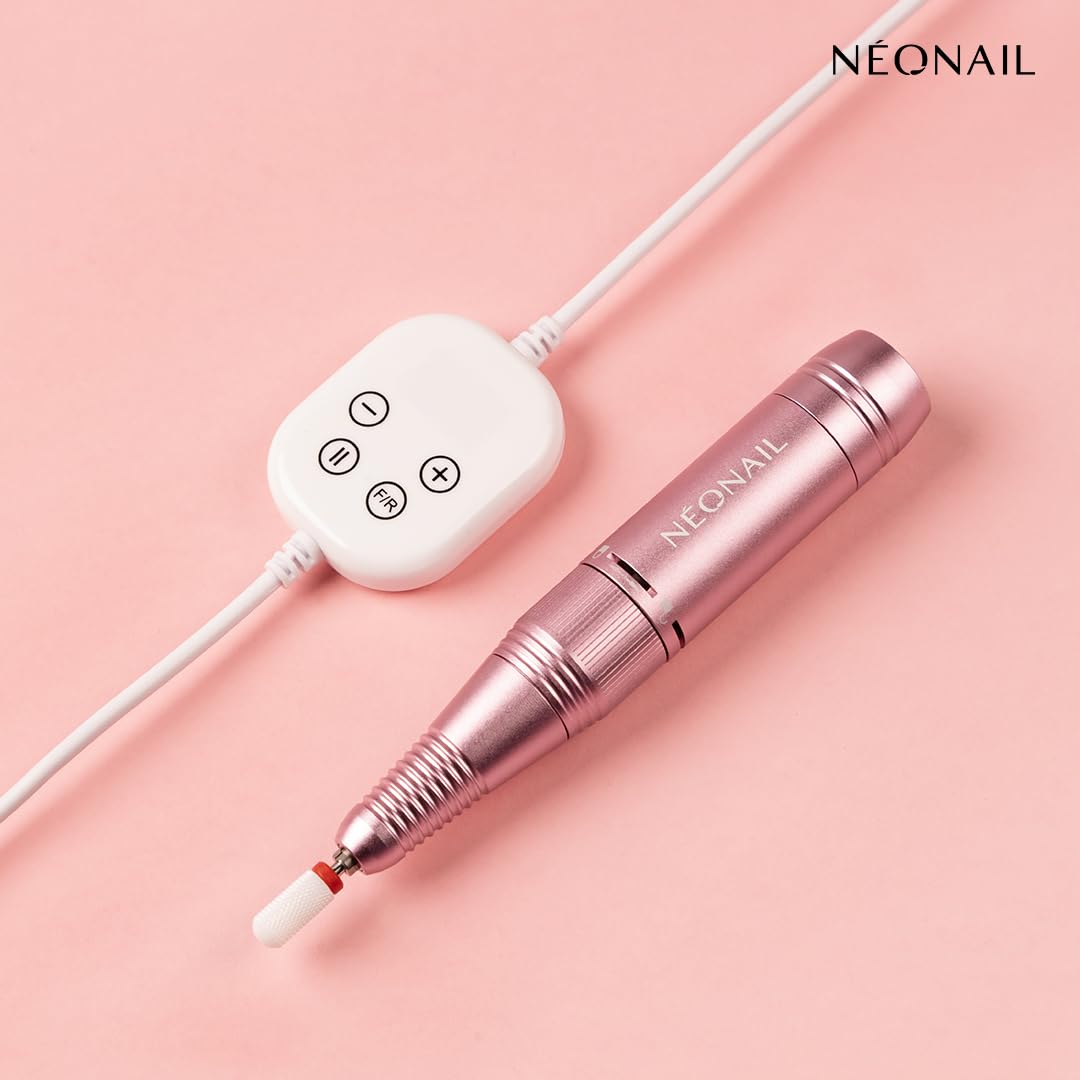 NÉONAIL Frezarka do paznokci Mini USB Nail Drill 12 W - Frez ceramiczny w zestawie - Manicure & Pedicure